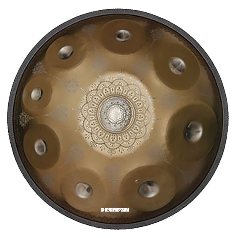 Handpan Mandala 9/10/12 notes Ré mineur Kurd