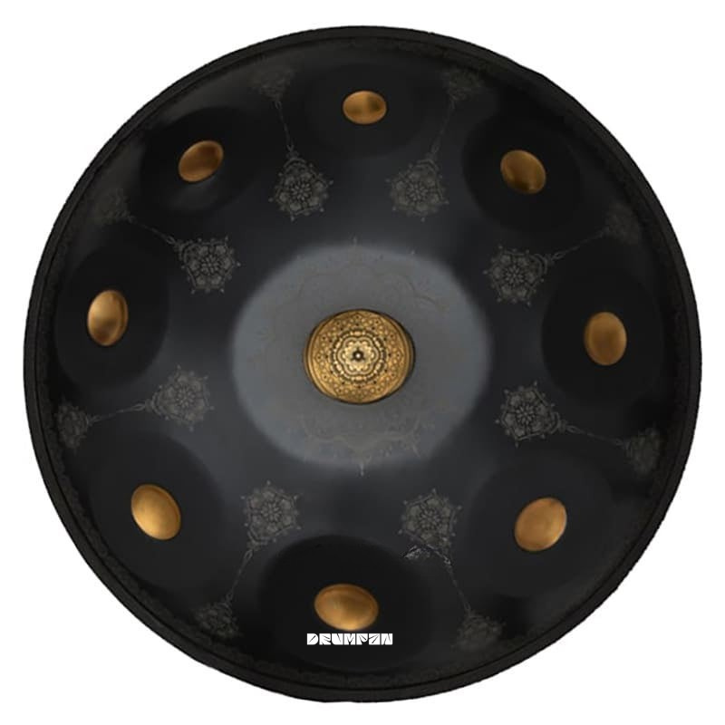 Handpan Mandala 9/10/12 notes Ré mineur Kurd