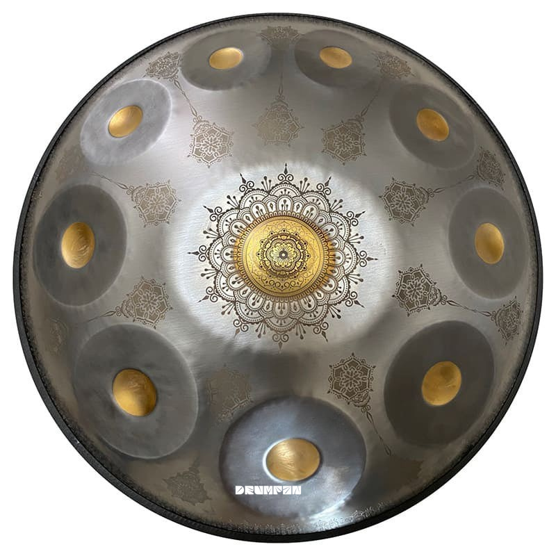Handpan Mandala 9/10/12 notes Ré mineur Kurd