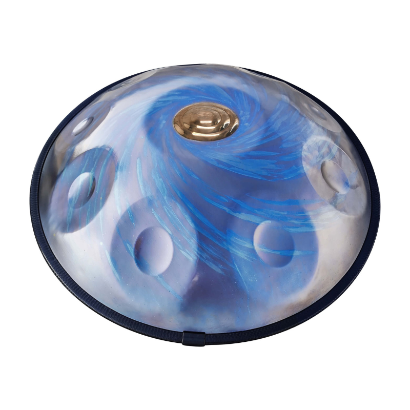 Handpan 9/10/12/13/14 notes bleu Planète - Ré mineur