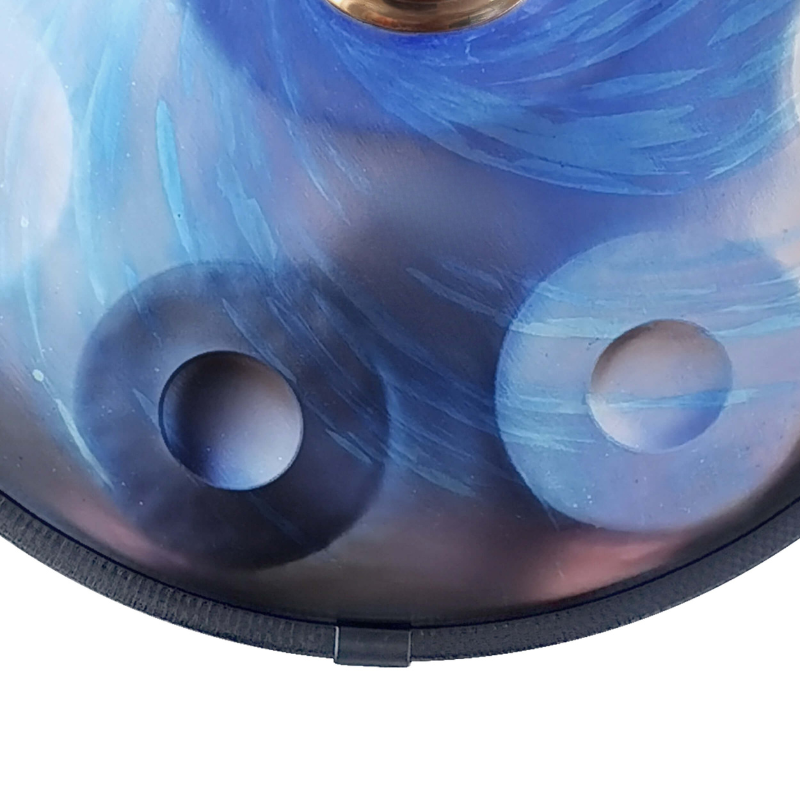 Handpan 9/10/12/13/14 notes bleu Planète - Ré mineur