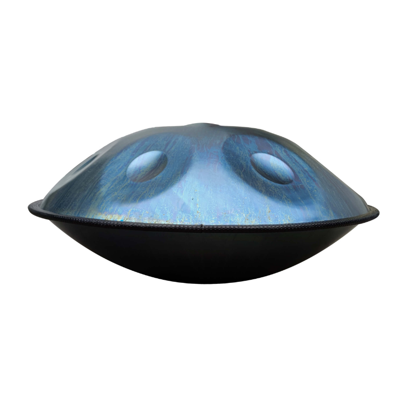 Handpan 9/10/12/13/14 notes bleu foncé - Ré mineur
