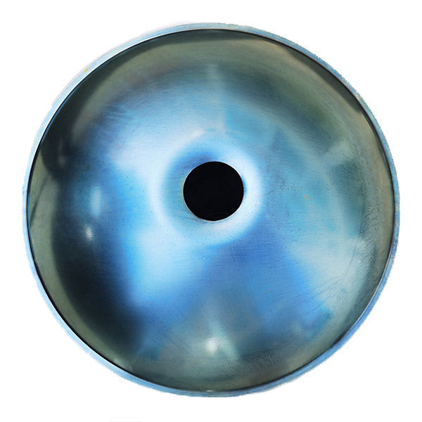 Handpan 13 notes bleu doré - Ré mineur