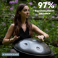 Handpan 17 notes doré - Ré mineur