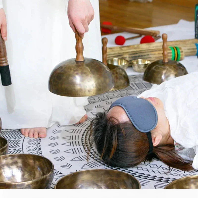 Bol Chantant Ayurveda à Poignée