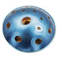 Handpan 13 notes bleu doré - Ré mineur